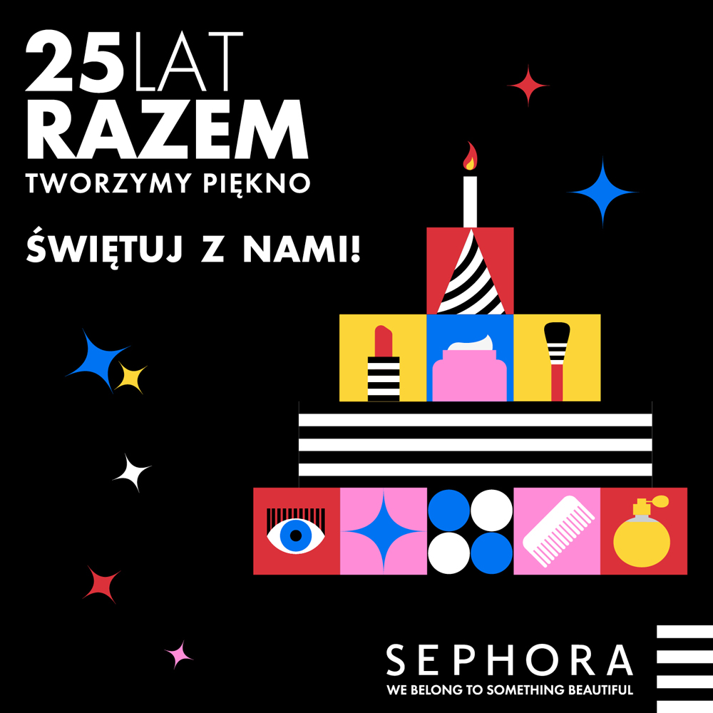 SEPHORA lecie wrzesien grafika x