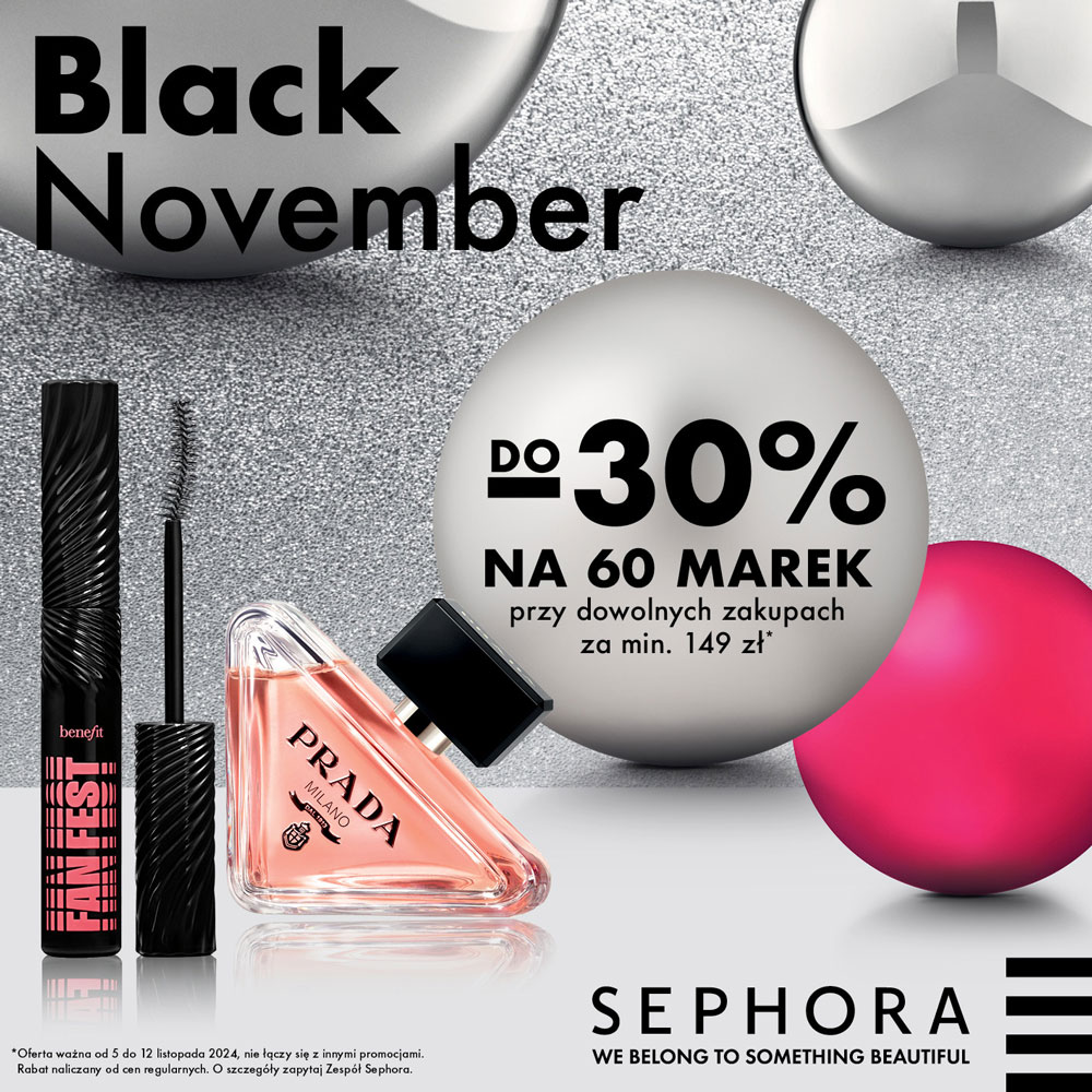 SEPHORA BlackNovember grafika x