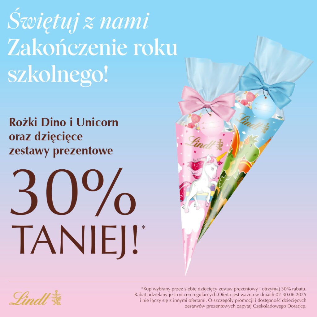 LINDT END OF SCHOOL ROZKI ZESTAWY � x PL