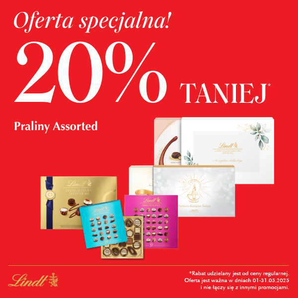 LINDT RETAILASSORTED PRALINES � TANIEJ x PL GDYNIA RIVIERA