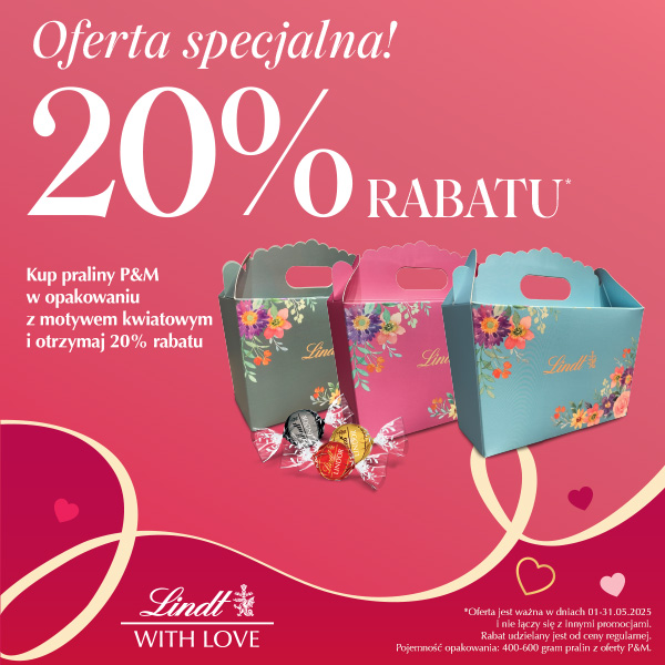 LINDT RETAIL MDAY FLOWER PACKAGING � x PL GDYNIA RIVIERA