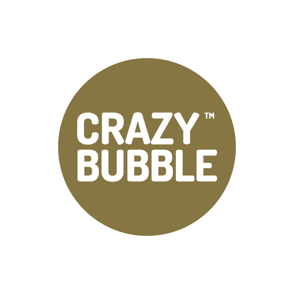 logo crazy bubble
