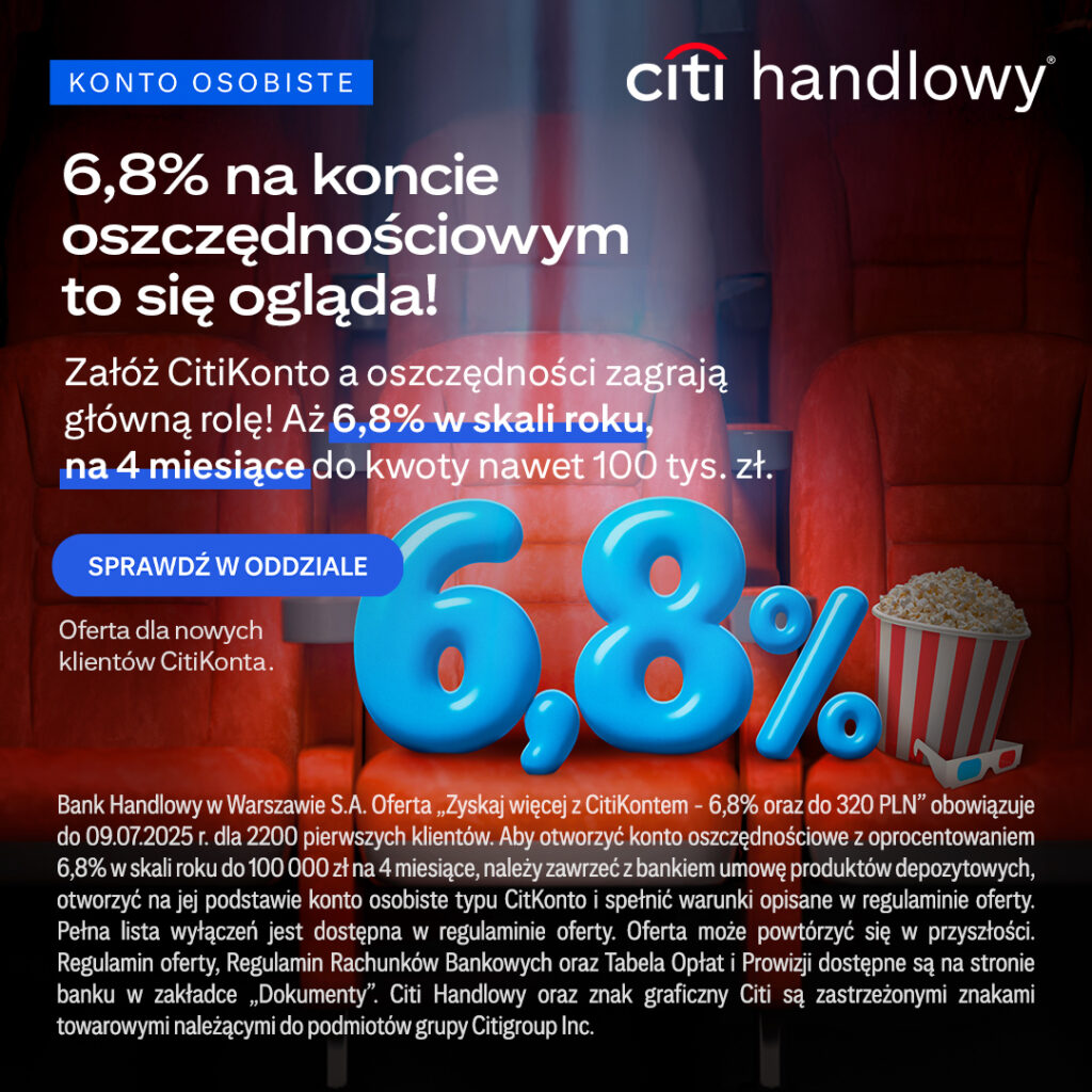 CitiKonto SAV Kino , Display SoMe x