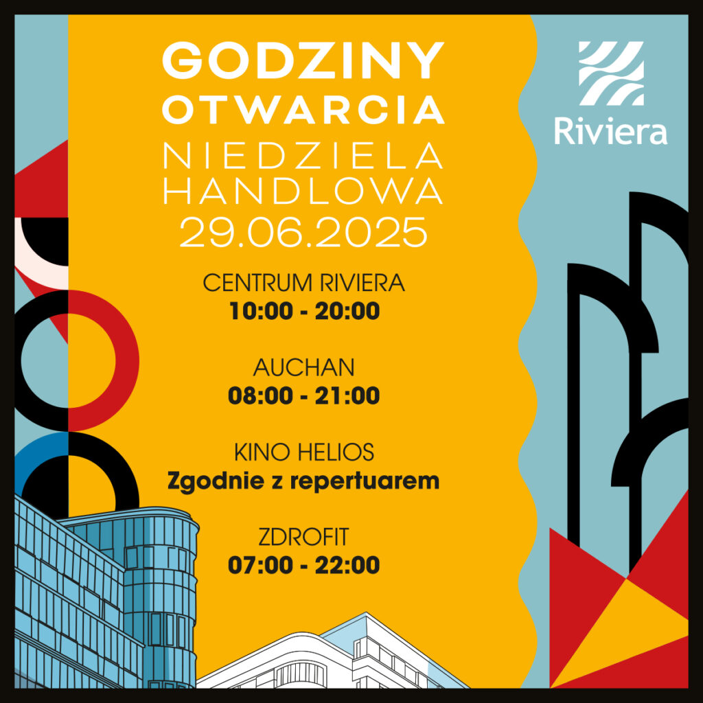 RIVIERA NIEDZIELA HANDLOWA promocje www:post IG x