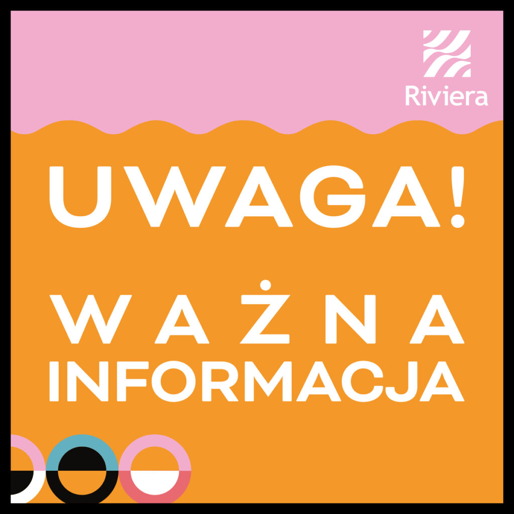 RIVIERA WAŻNA INFORMACJA promocje www:post IG x px
