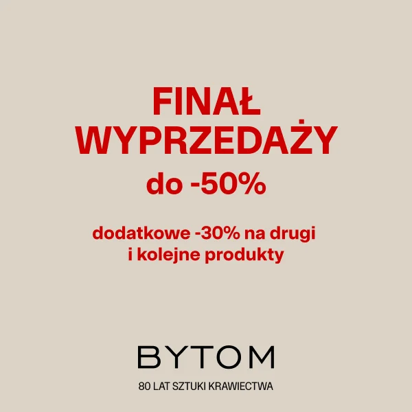 Plakat promocyjny finału wyprzedaży w Centrum Riviera.