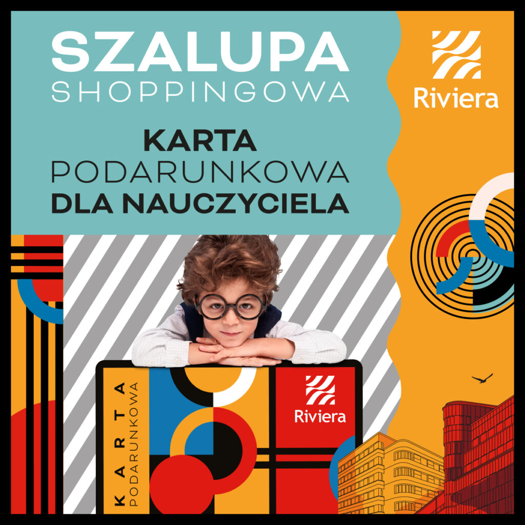 RIVIERA KARTA PODARUNKOWA DZIEŃ NAUCZYCIELA promocje www:post