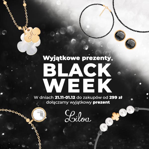 Biżuteria Lilou na Black Week w Centrum Riviera.