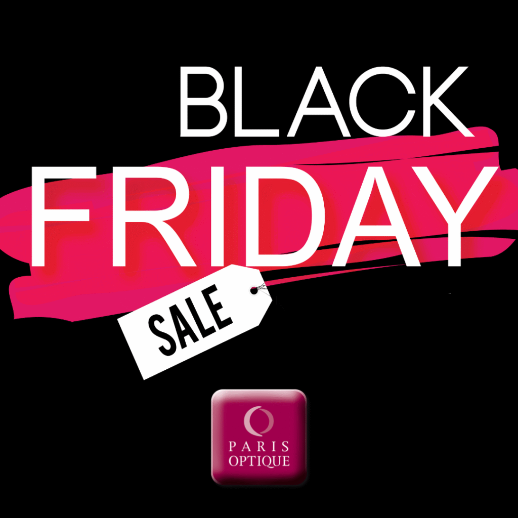 Grafika promująca wyprzedaż Black Friday w Centrum Riviera.