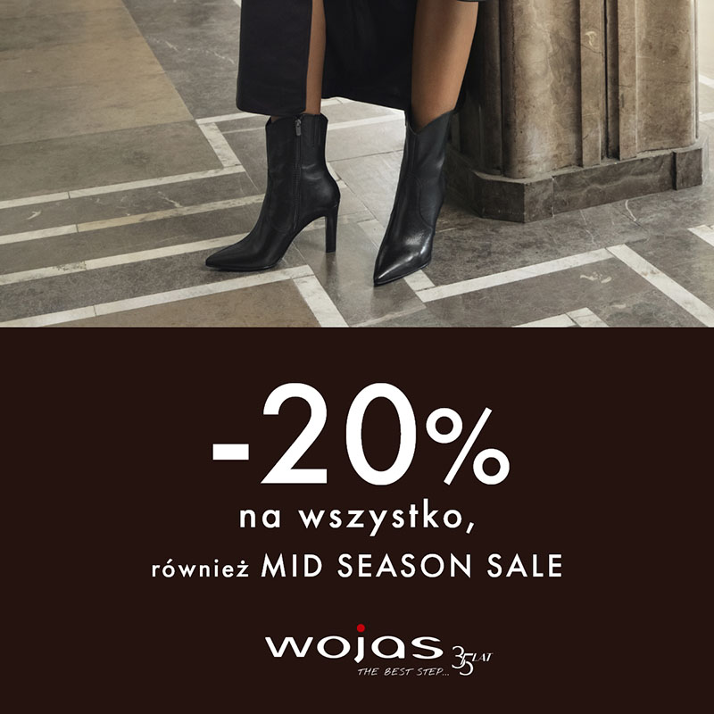 Czarne botki na obcasie w promocji -20% w Centrum Riviera.