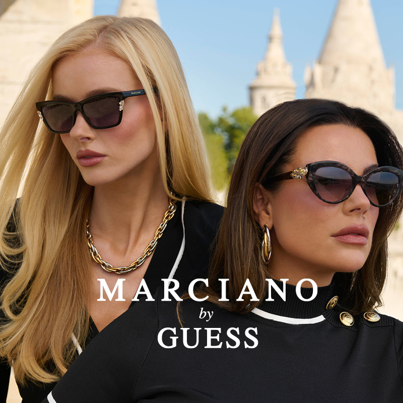 Dwie kobiety w okularach przeciwsłonecznych Marciano.