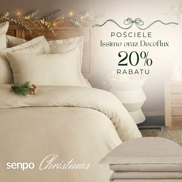 Pościel świąteczna z rabatem 20% w Centrum Riviera.