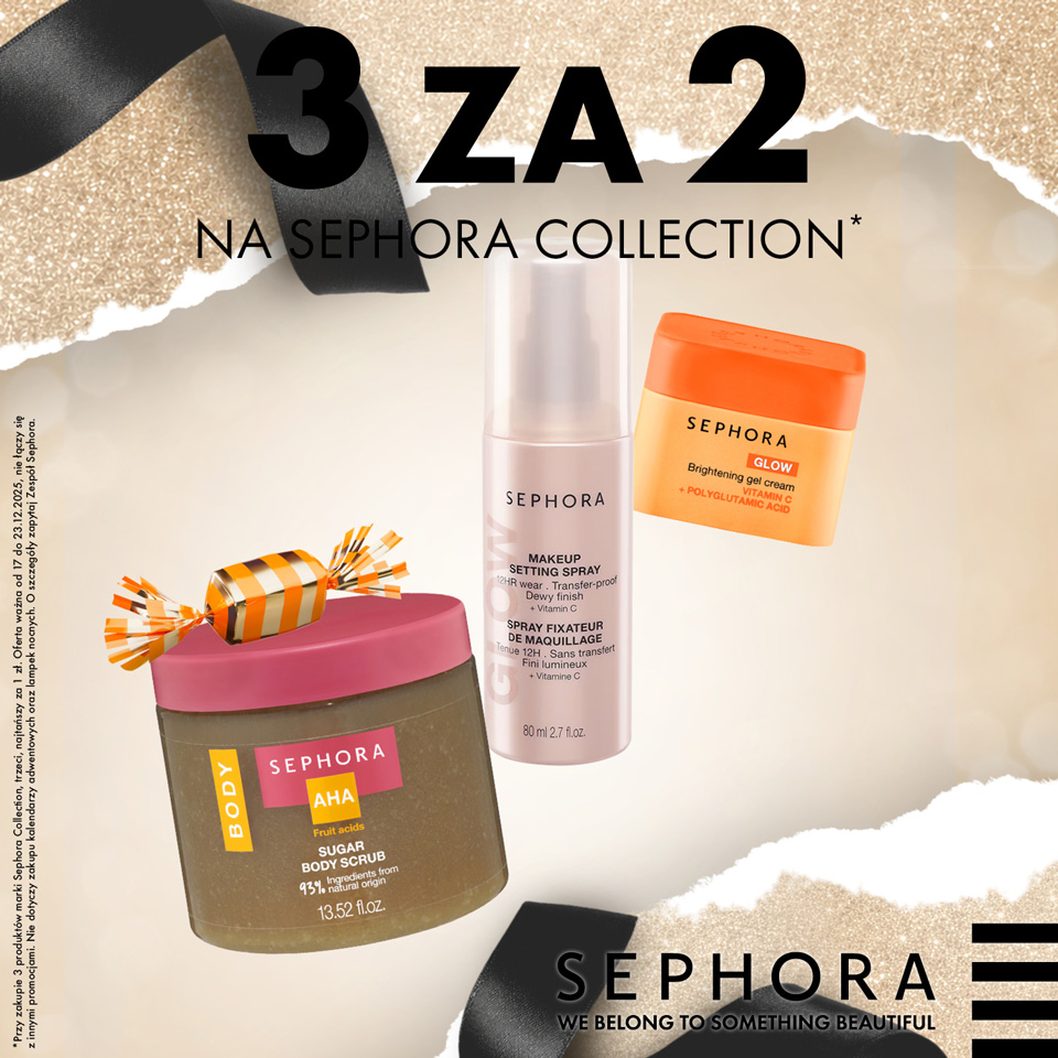 Promocja 3 za 2 na produkty Sephora Collection.