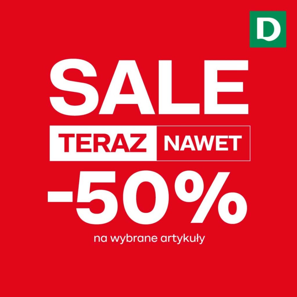 Wyprzedaż do 50% na wybrane artykuły w Centrum Riviera.