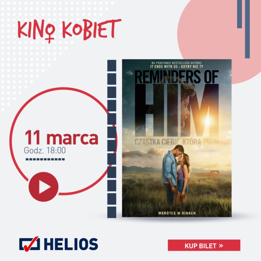 Plakat filmu 'Reminders of Him' na wydarzenie Kino Kobiet 11 marca.