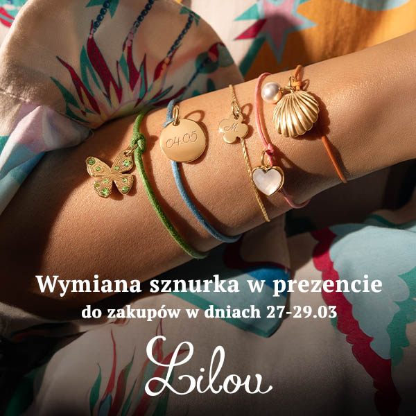 Kolorowe bransoletki Lilou na ręce, różne zawieszki.