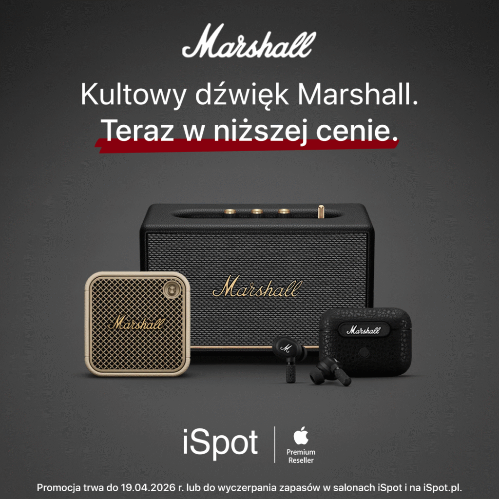 Głośniki Marshall w promocyjnej cenie w Centrum Riviera.