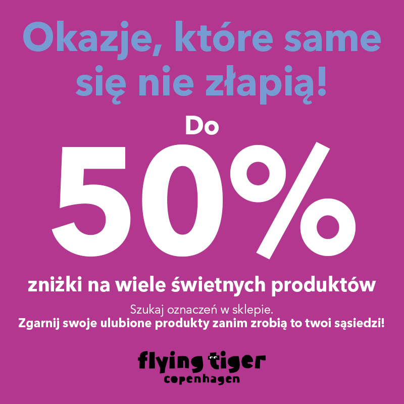 Promocja do 50% na produkty w Centrum Riviera.
