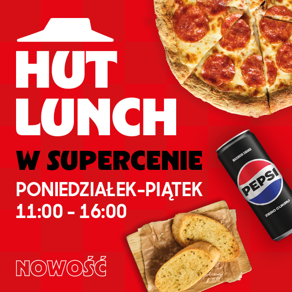 Promocja pizzy i Pepsi w Centrum Riviera.