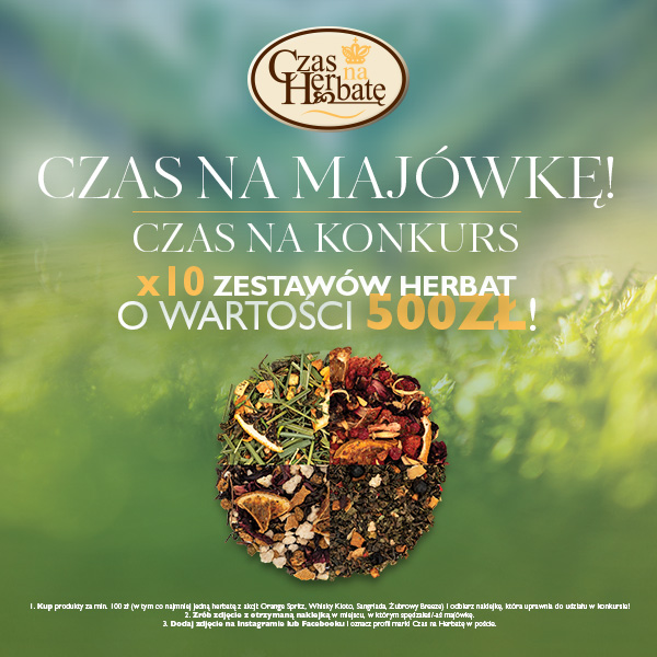 Zestawy herbat do wygrania w konkursie Centrum Riviera.