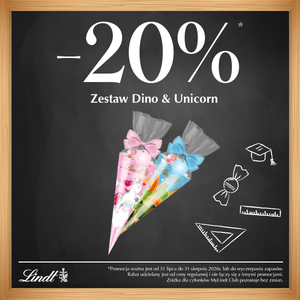 LINDT RETAIL BTS ROZKI DINO UNICORN � TANIEJ x PL BUTIKI