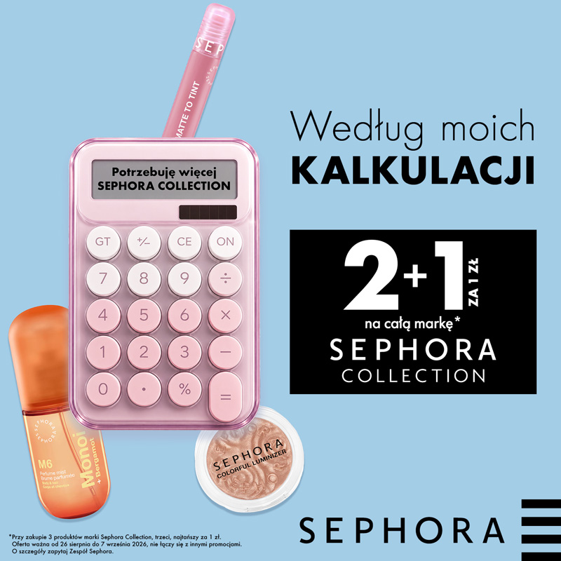 SEPHORA + sierpien grafika x
